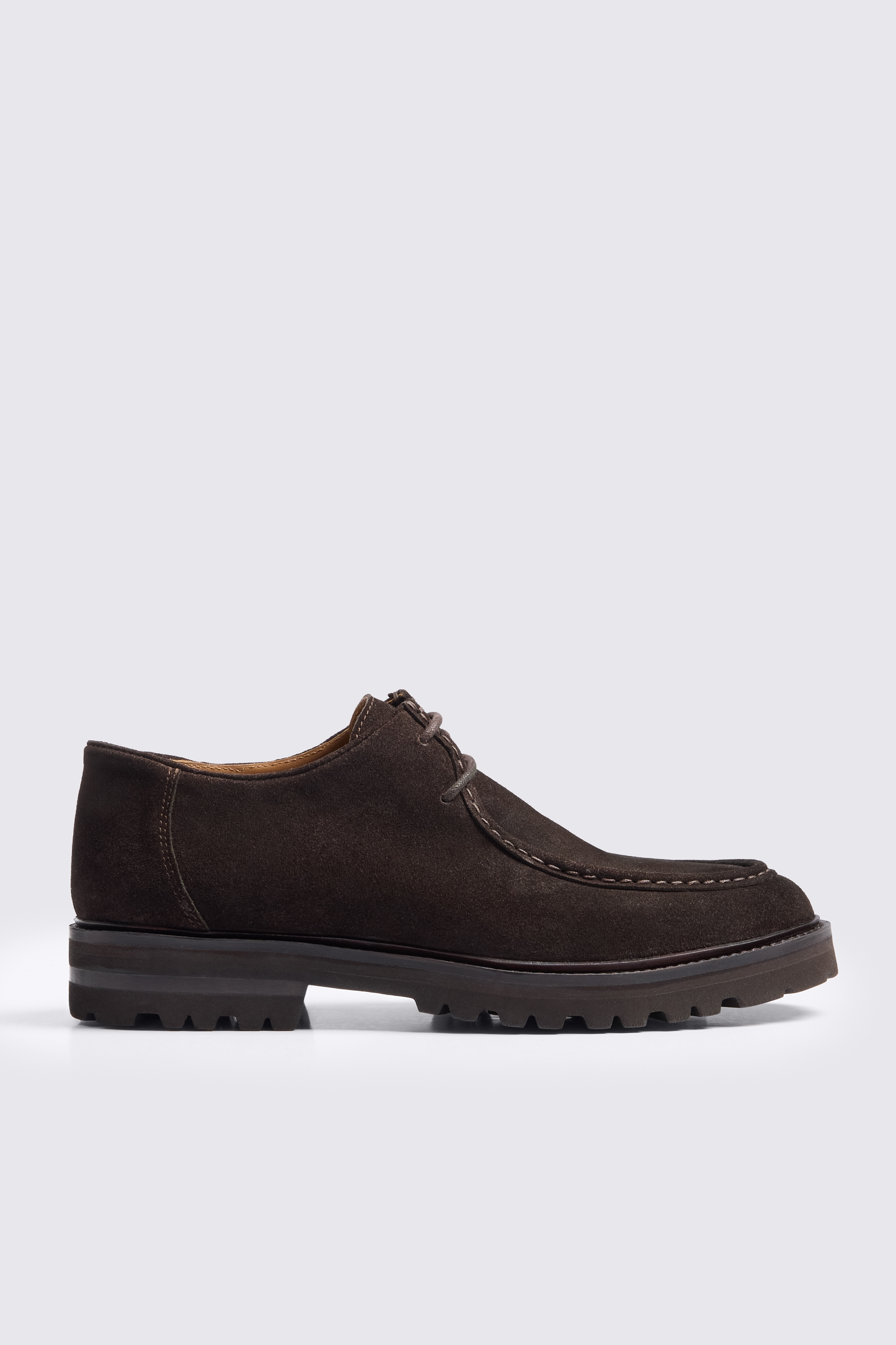 Dalston Chocolate Suede Moc Toe